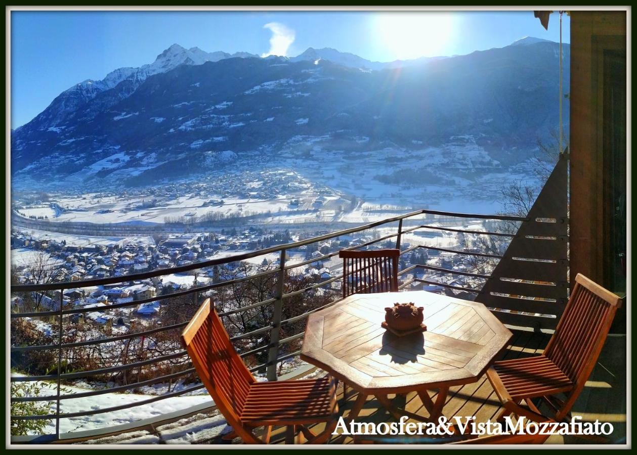 Chalet Con Jacuzzi Vista Montagne Аоста Экстерьер фото