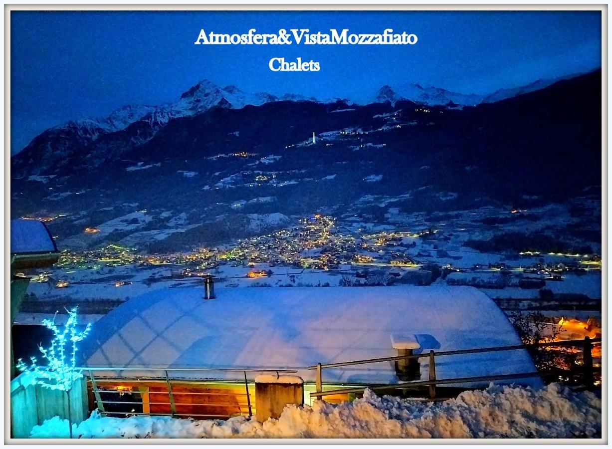 Chalet Con Jacuzzi Vista Montagne Аоста Экстерьер фото