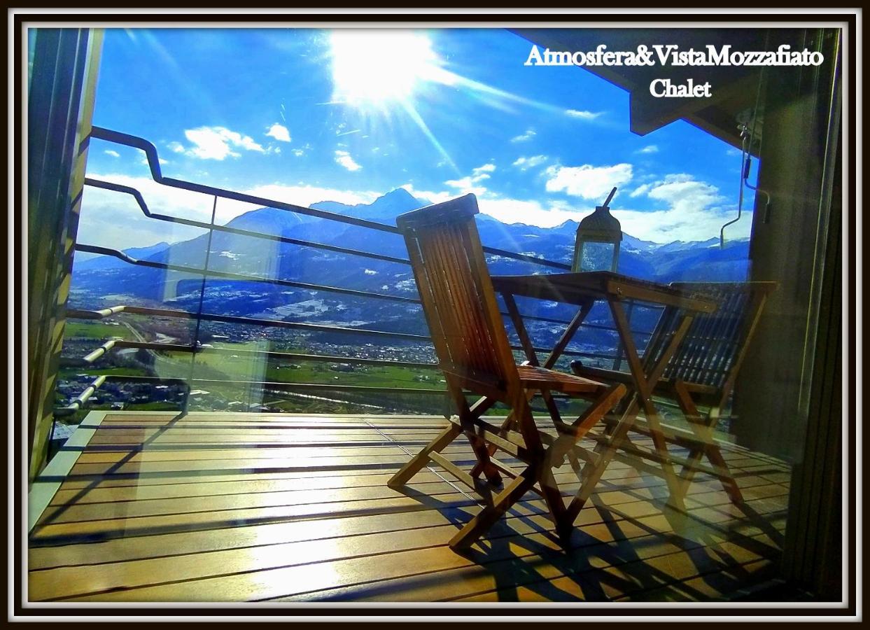 Chalet Con Jacuzzi Vista Montagne Аоста Экстерьер фото