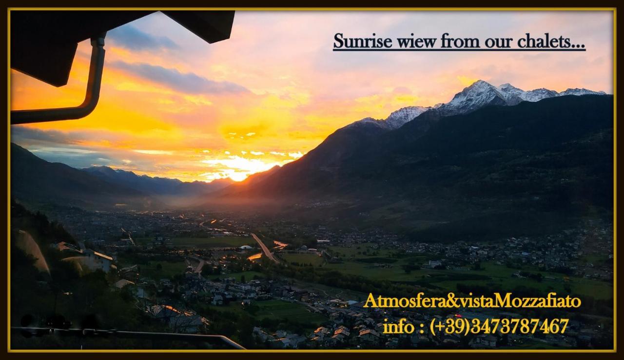 Chalet Con Jacuzzi Vista Montagne Аоста Экстерьер фото