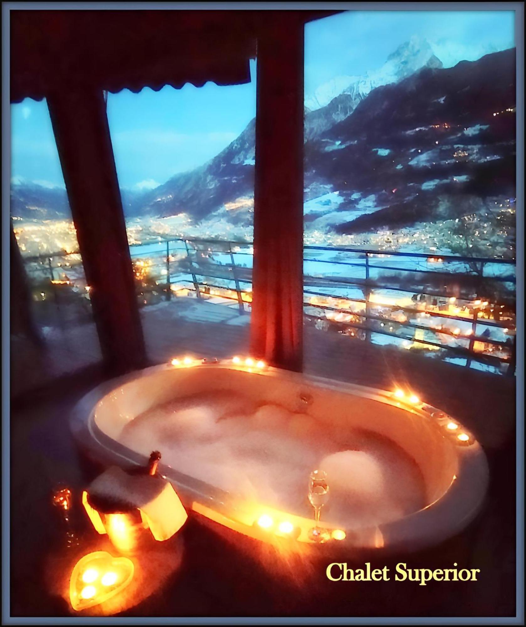 Chalet Con Jacuzzi Vista Montagne Аоста Номер фото